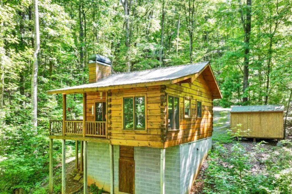 Open Studio Lodge At Little Rock Creek Cherry Log Eksteriør billede