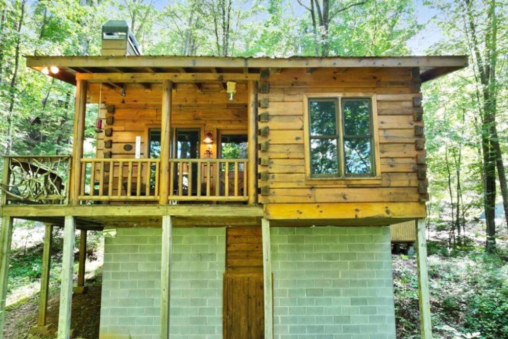 Open Studio Lodge At Little Rock Creek Cherry Log Eksteriør billede